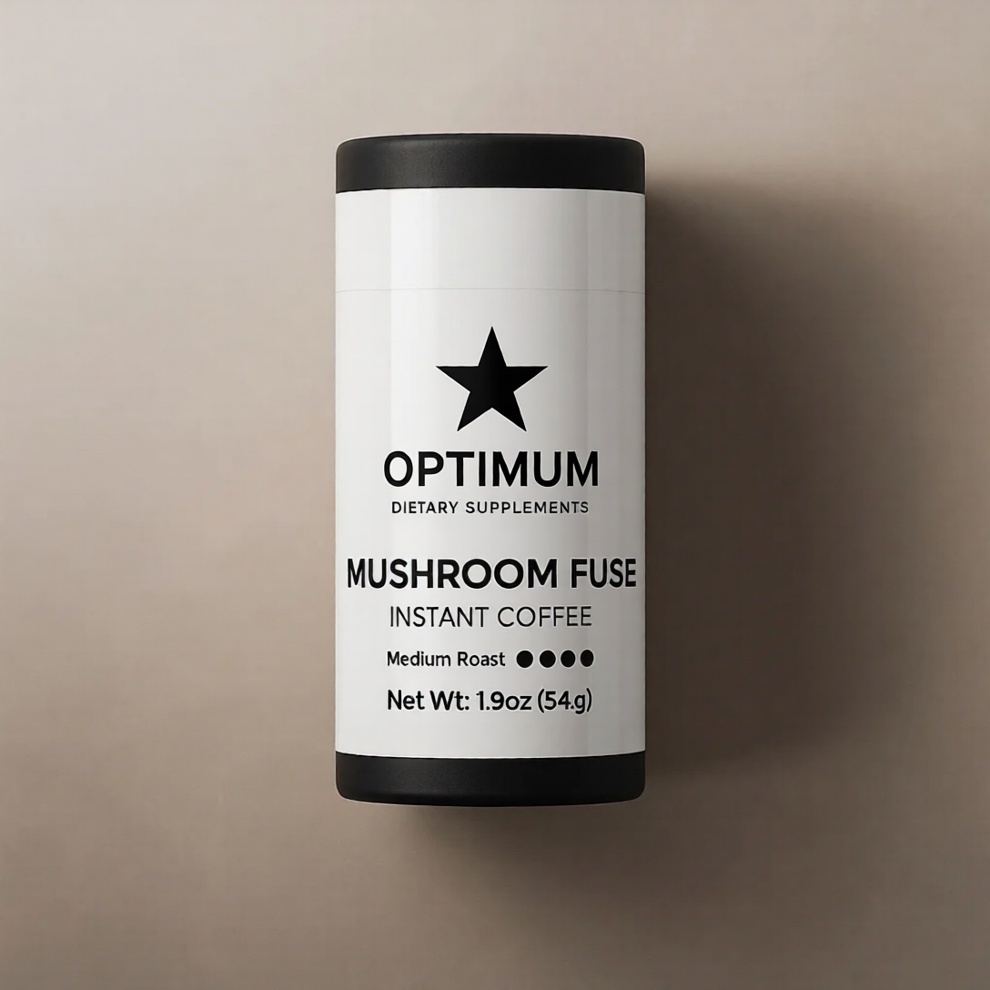 optim2 Mushroom Fuse Instant Coffee (Medium Roast) - Image 1
